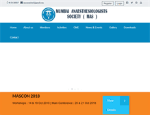 Tablet Screenshot of mumbaiana.org